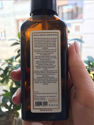  Beden Revolia Argan Saç Serumu