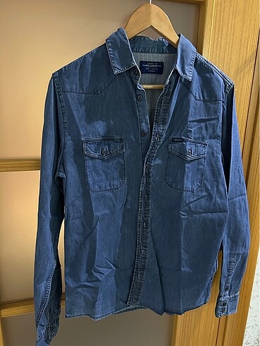 s Beden lacivert Renk Pull&Bear Gömlek