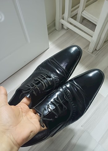 Erkek Siyah kundura - Görsel 3