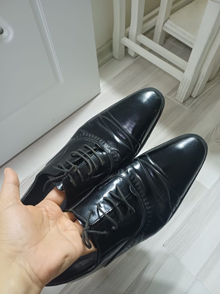 Erkek Siyah kundura - Görsel 3