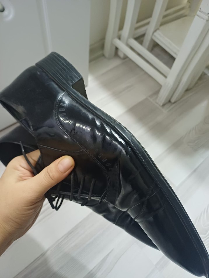 Erkek Siyah kundura - Görsel 2