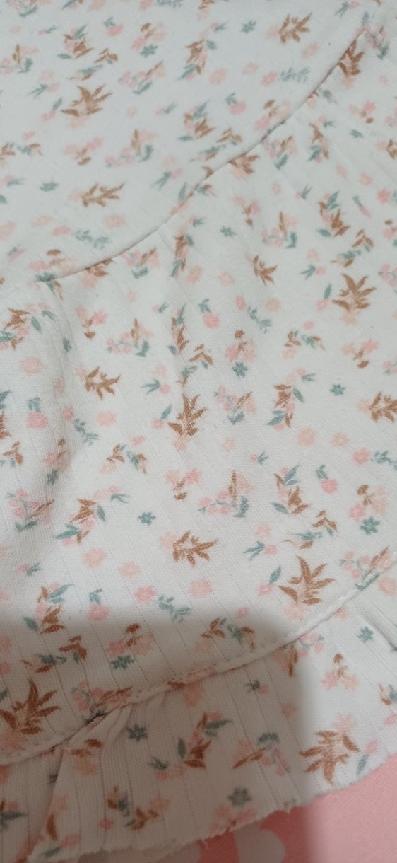 Dantel Detaylı Pembe Kız Bebek Takımı - Görsel 5