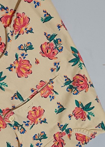 Çiçek Desenli elbise - Görsel 4