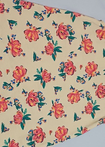 Çiçek Desenli elbise - Görsel 2