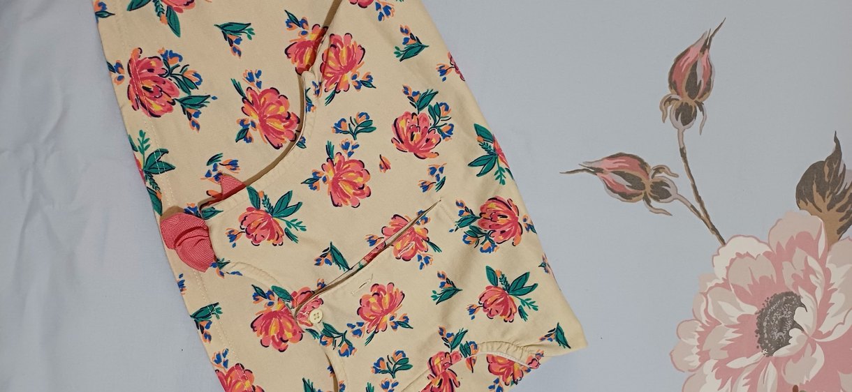 Çiçek Desenli elbise - Görsel 4