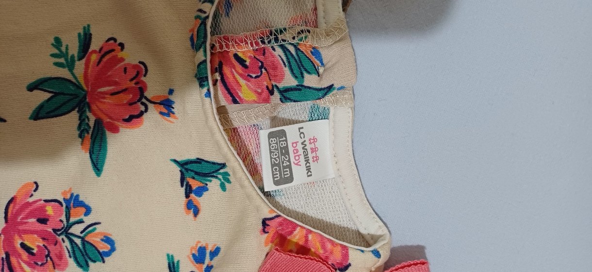 Çiçek Desenli elbise - Görsel 3