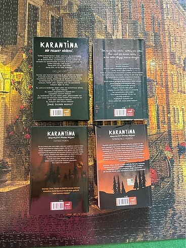 Beyza alkoç - karantina serisi (ilk 4 kitabı)
