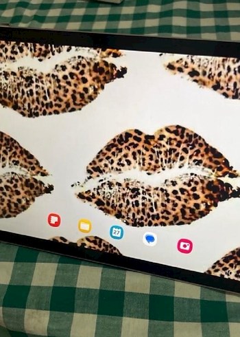  Beden pembe Samsung tab6 lite Tablet 128 gb