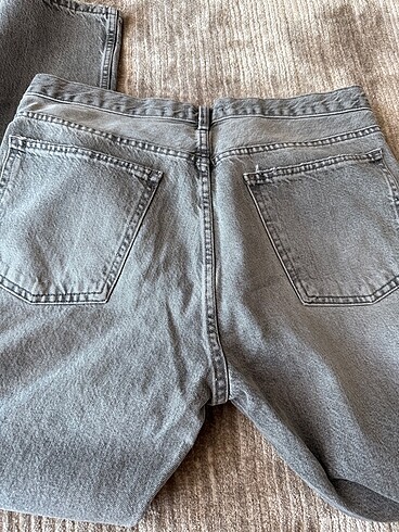 xl Beden gri Renk Kot pantolon