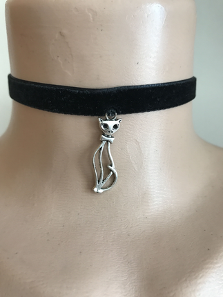 universal Beden siyah Renk Kedi choker