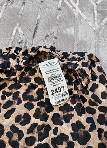 Zara LEOPAR DESENLİ ETEK