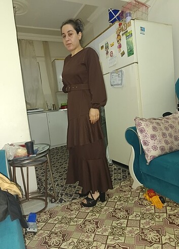 xl Beden Boydan tesettür elbise