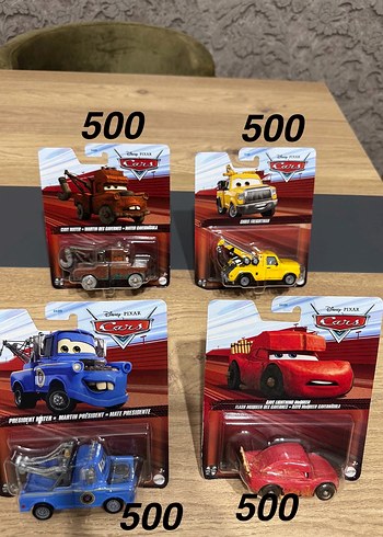 Disney Pixar Cars Oyuncak Arabalar