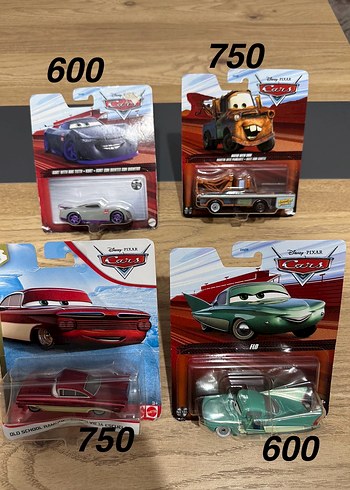 Disney Pixar Cars Oyuncak Arabalar