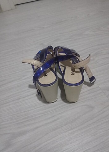 Dolgu topuk Polaris ayakkabı  - Görsel 5
