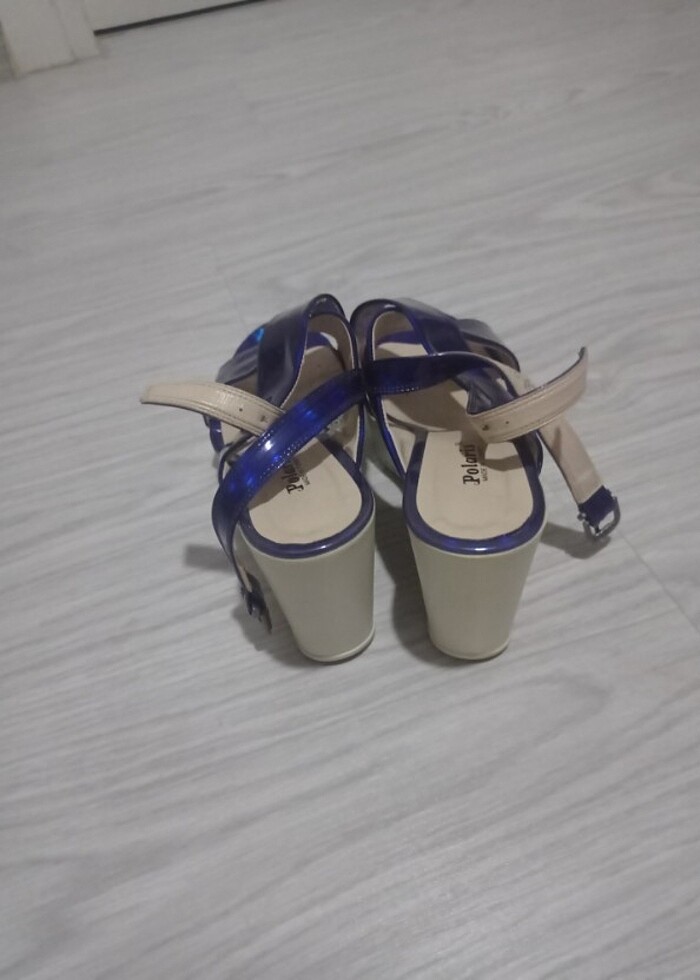 Dolgu topuk Polaris ayakkabı  - Görsel 5