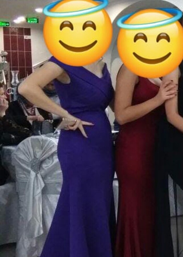 Mor abiye  - Görsel 2