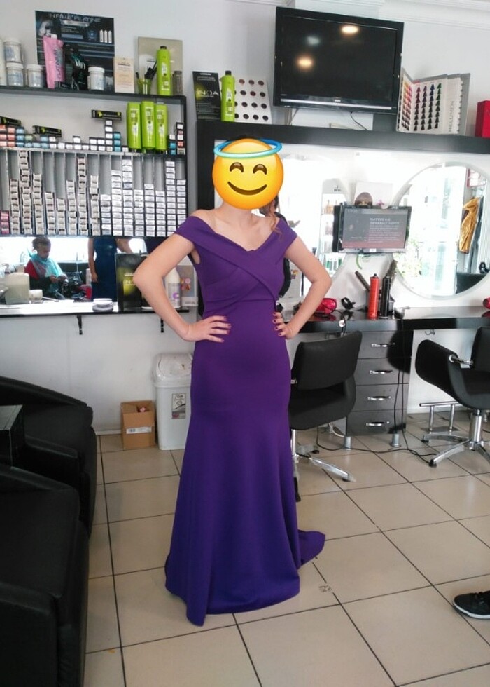 Mor abiye  - Görsel 3