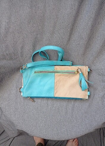 Çift renk çanta - Görsel 3