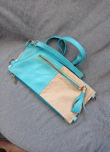 Çift renk çanta - Görsel 4