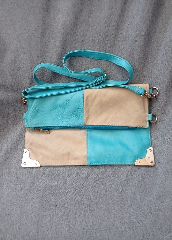 Çift renk çanta - Görsel 2