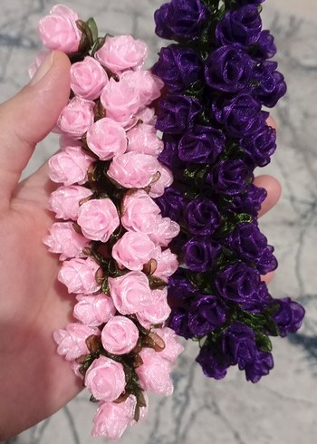 kurdele gül oyası - Görsel 5