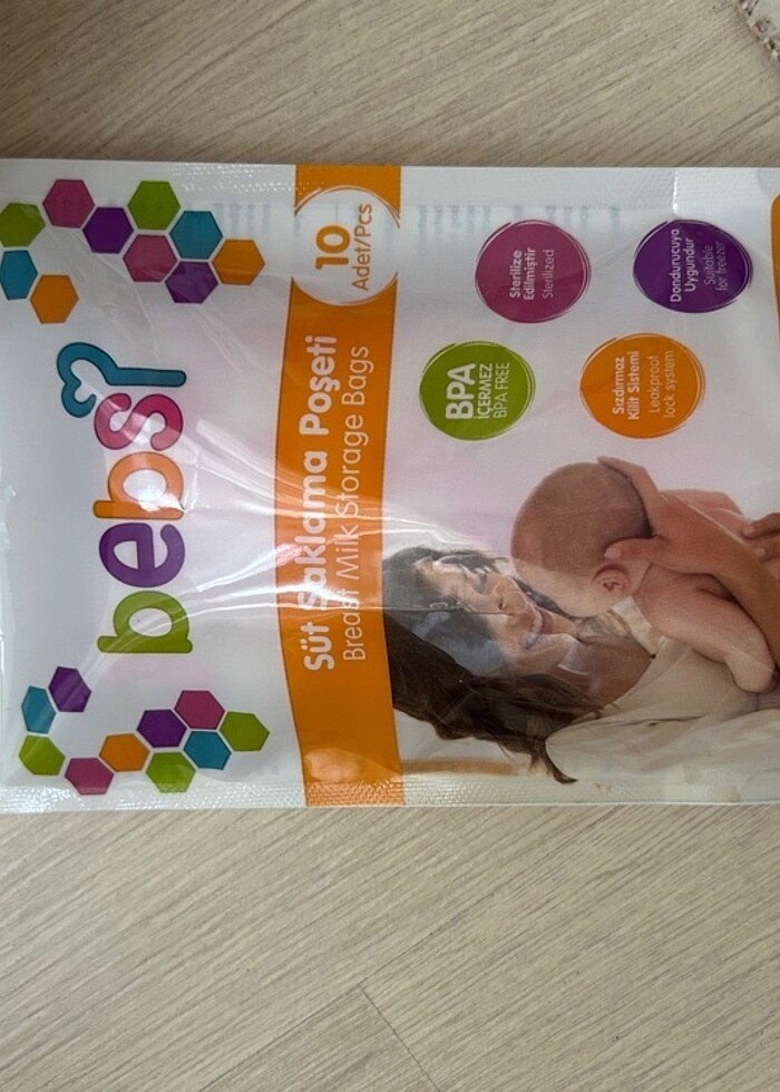 56 adet Süt saklama poşeti - Görsel 4