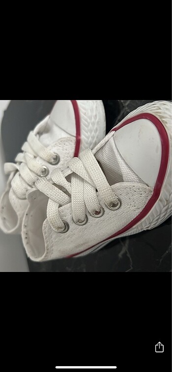 21 Beden Beyaz converse 21 numara