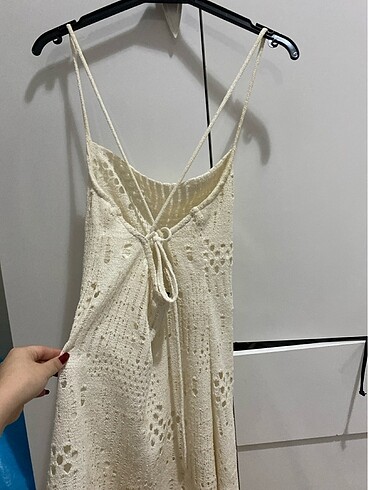 xs Beden camel Renk Pull&bear günlük mini elbise