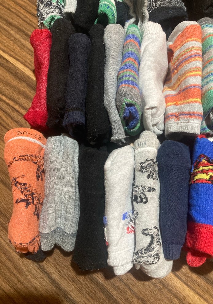 Çocuklar için Çok Renkli Desenli Çorap Seti - Görsel 3