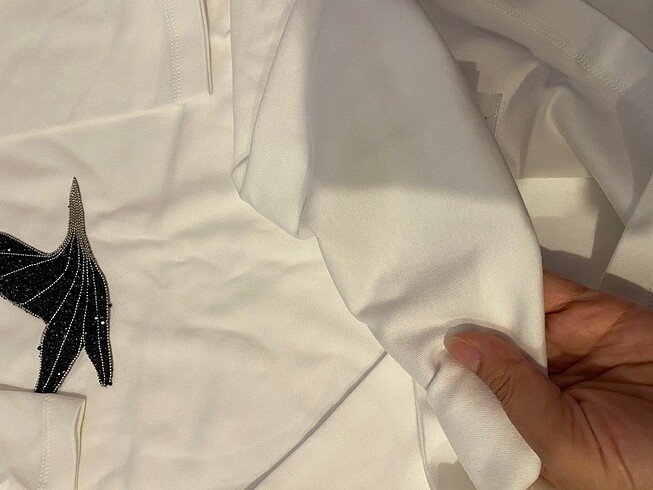 m Beden beyaz Renk Beymen club kuslu tshirt