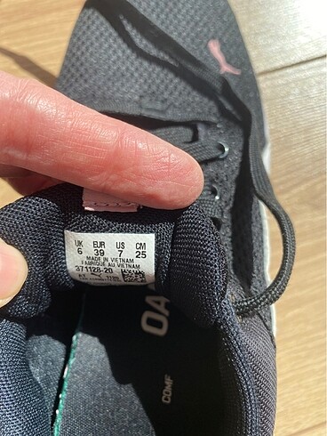 39 Beden siyah Renk Puma Kadın Spor Ayakkabı