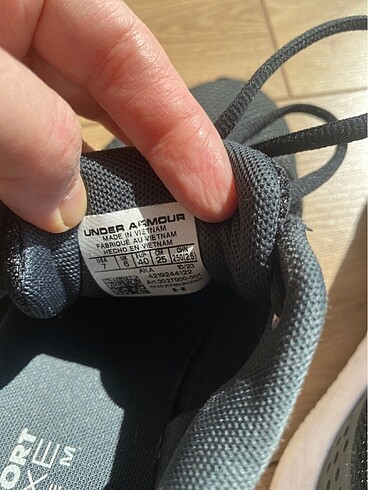 40 Beden siyah Renk Under Armour Erkek Spor Ayakkabı