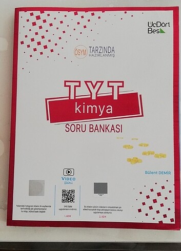 Tyt kimya 345 yayınları soru bankası 