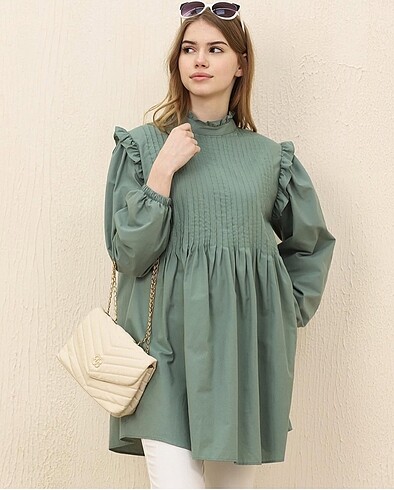 Yeşil tunik