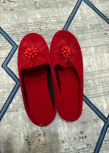 İşlemeli Kadın Ev Terliği - Görsel 2