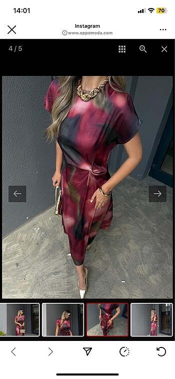 Zara Z????ra Model Batik Elbise