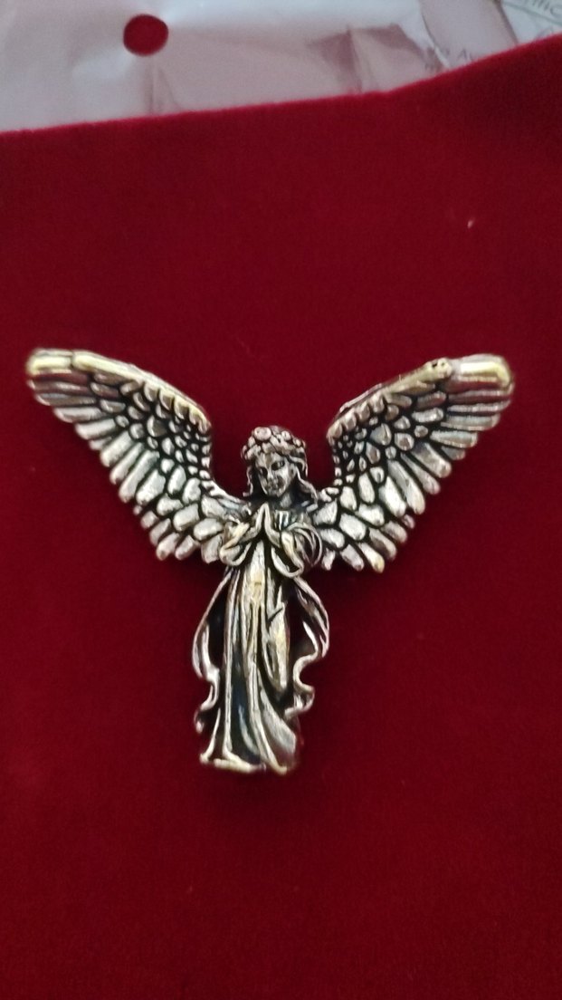 Pirinç mini melekli figür - Görsel 2