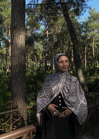 Diğer Bohem Dantel Detaylı Kadın Şalı