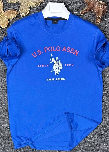 U.S. Polo Assn. Beyaz Baskılı Erkek Tişört - Görsel 3