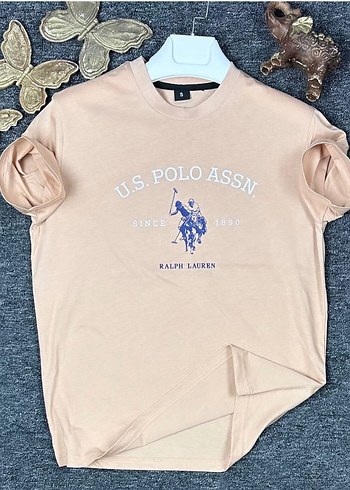 U.S. Polo Assn. Beyaz Baskılı Erkek Tişört - Görsel 2
