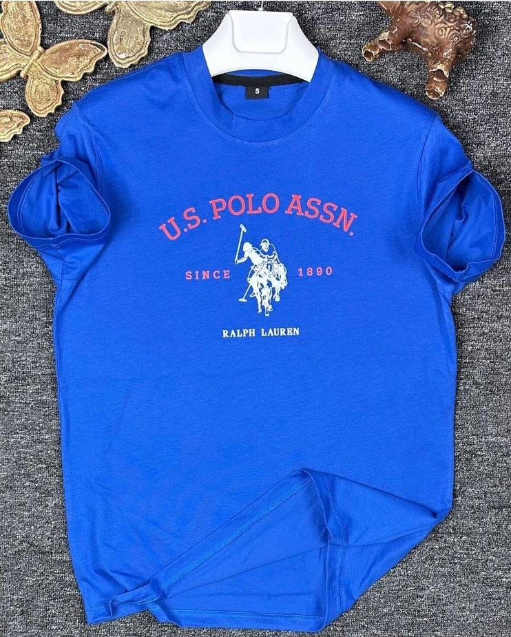 U.S. Polo Assn. Beyaz Baskılı Erkek Tişört - Görsel 3