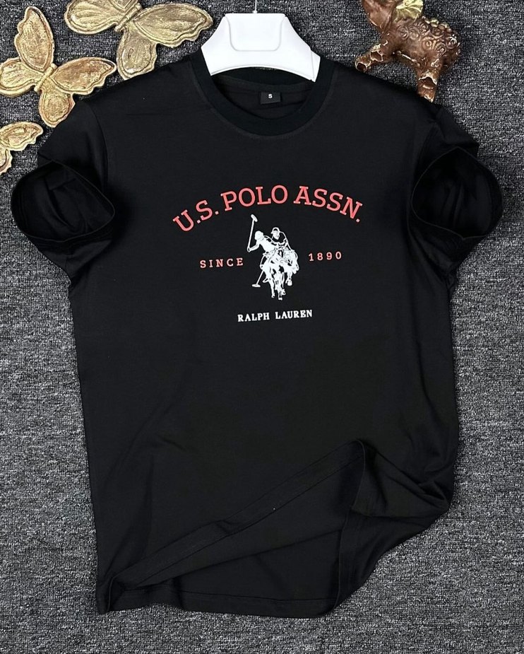 U.S. Polo Assn. Beyaz Baskılı Erkek Tişört - Görsel 4