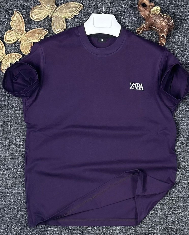 Zara Bej Baskılı Oversize Tişört - Görsel 2