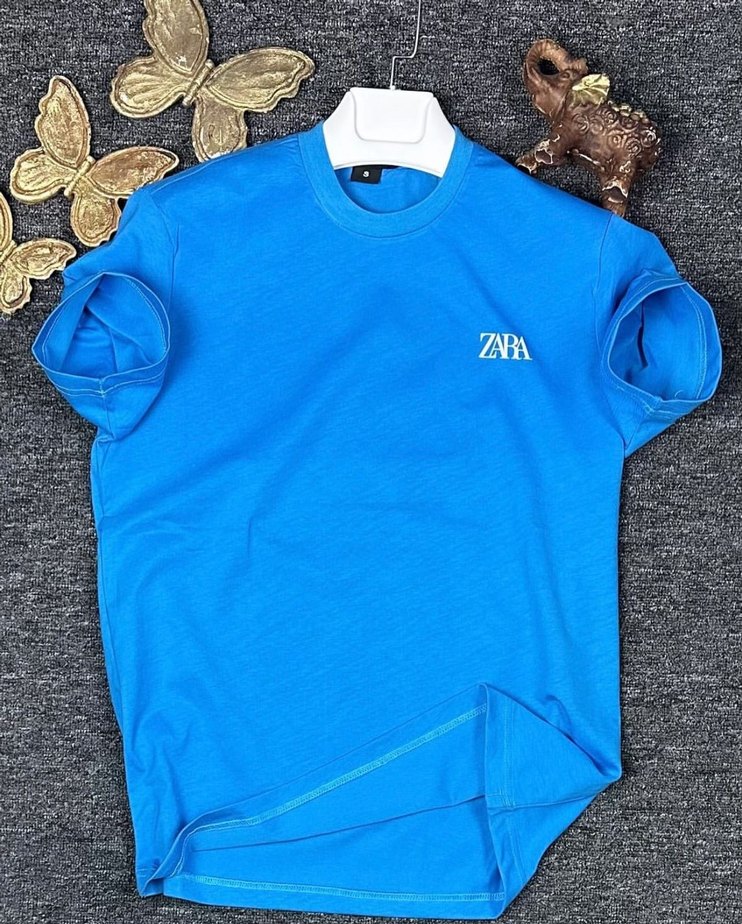 Zara Bej Baskılı Oversize Tişört - Görsel 4