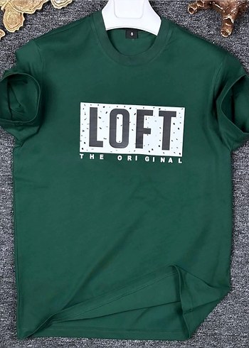 Beyaz Baskılı Erkek Tişört LOFT - Görsel 7