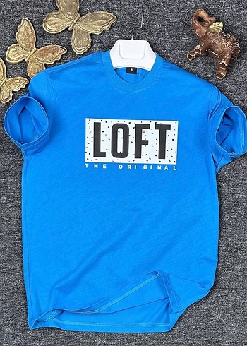 Beyaz Baskılı Erkek Tişört LOFT - Görsel 4