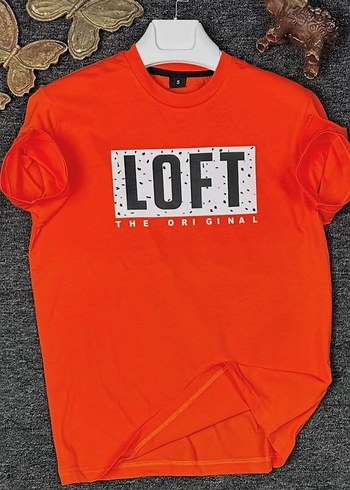 Beyaz Baskılı Erkek Tişört LOFT - Görsel 5