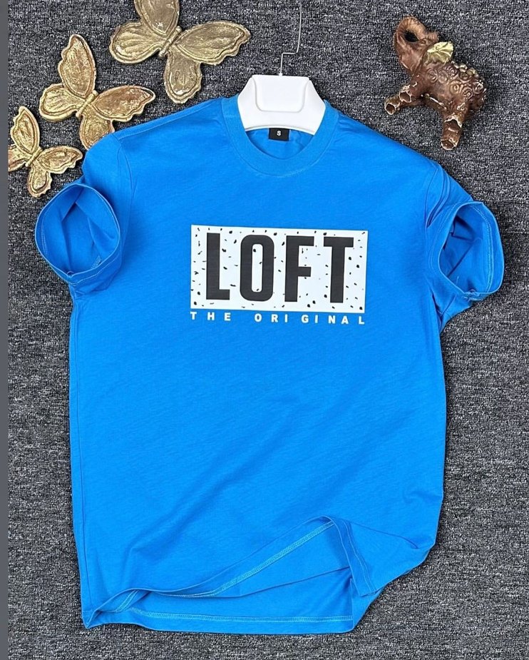 Beyaz Baskılı Erkek Tişört LOFT - Görsel 4