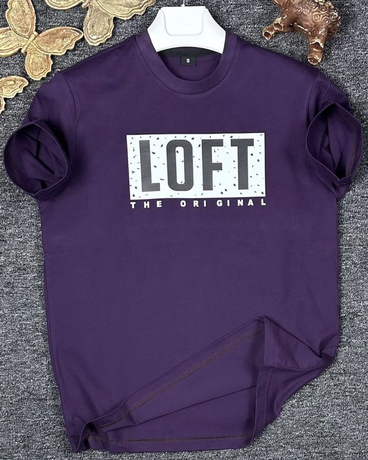 Beyaz Baskılı Erkek Tişört LOFT - Görsel 3